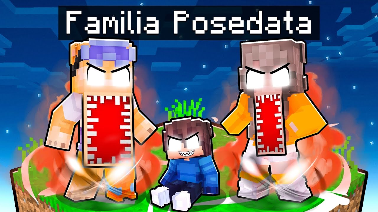 Familia Mea *POSEDATA* in Minecraft!