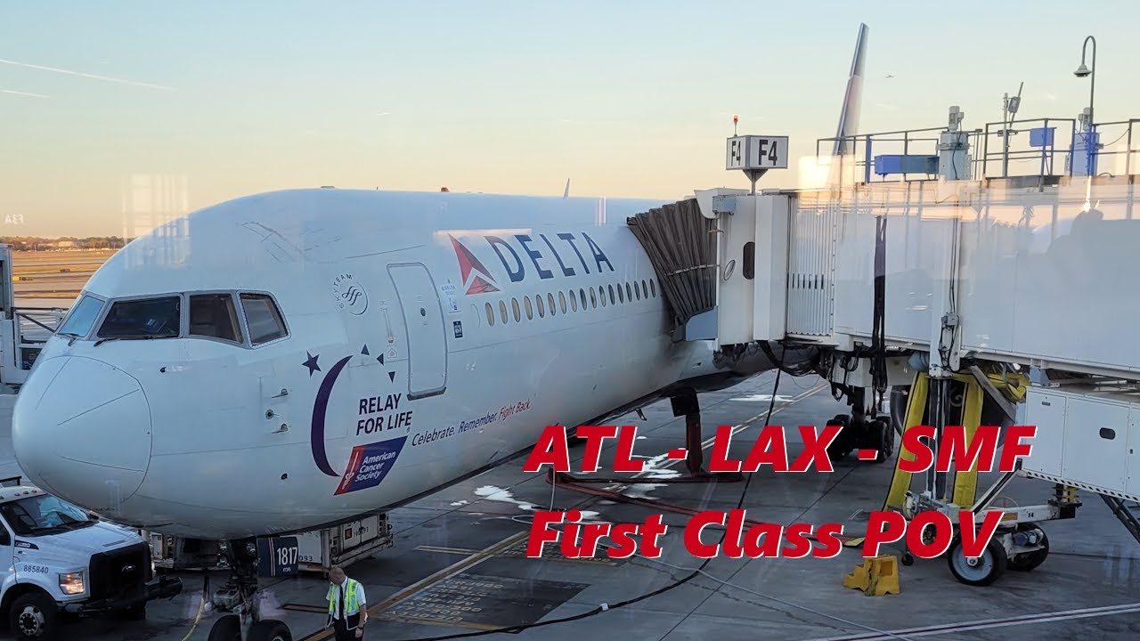ATL to SMF via LAX ~ Traveling With Boomers