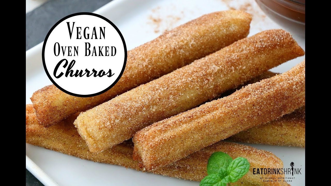 Vegan Oven Baked Churros