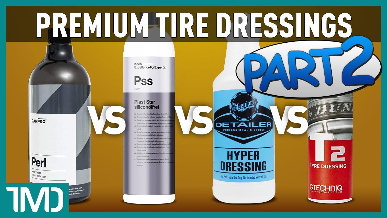 Premium Tire Dressings 2 Week Showdown PART 2 | Carpro, Koch Chemie, Meguiar's, GTechniq