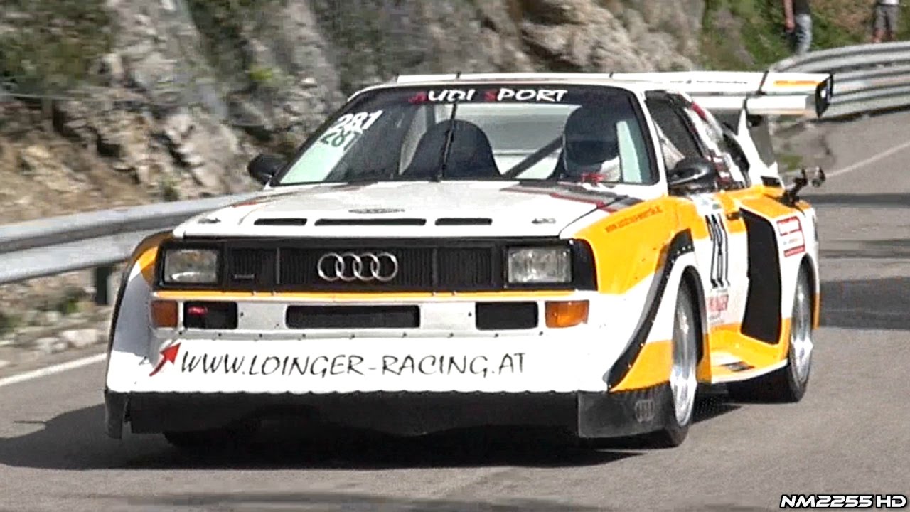 INSANE Audi S1 Quattro Hillclimb Replica 5-Cylinder Engine SOUND!