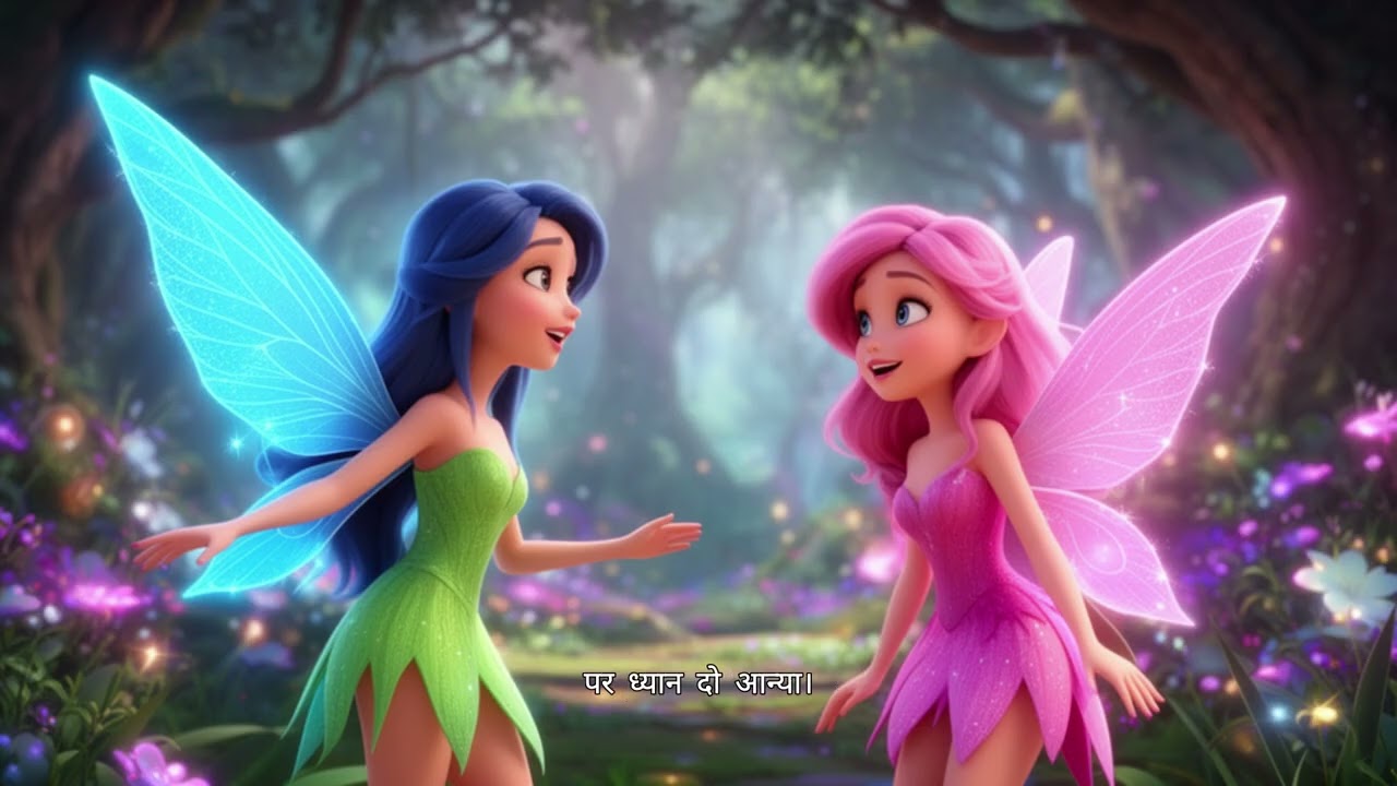 चांदनी वन की परियां 🧚✨ | दिल से किया गया जादू | Hindi Fairy Story