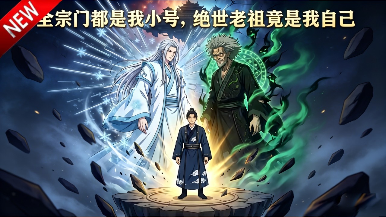 💥【新番上线】伪装菜鸟觉醒系统，分饰多角破危机，引领文明开创新纪元！《全宗门都是我小号，绝世老祖竟是我自己》全集 Multi SUB #热血 #漫剧 #动漫魔女