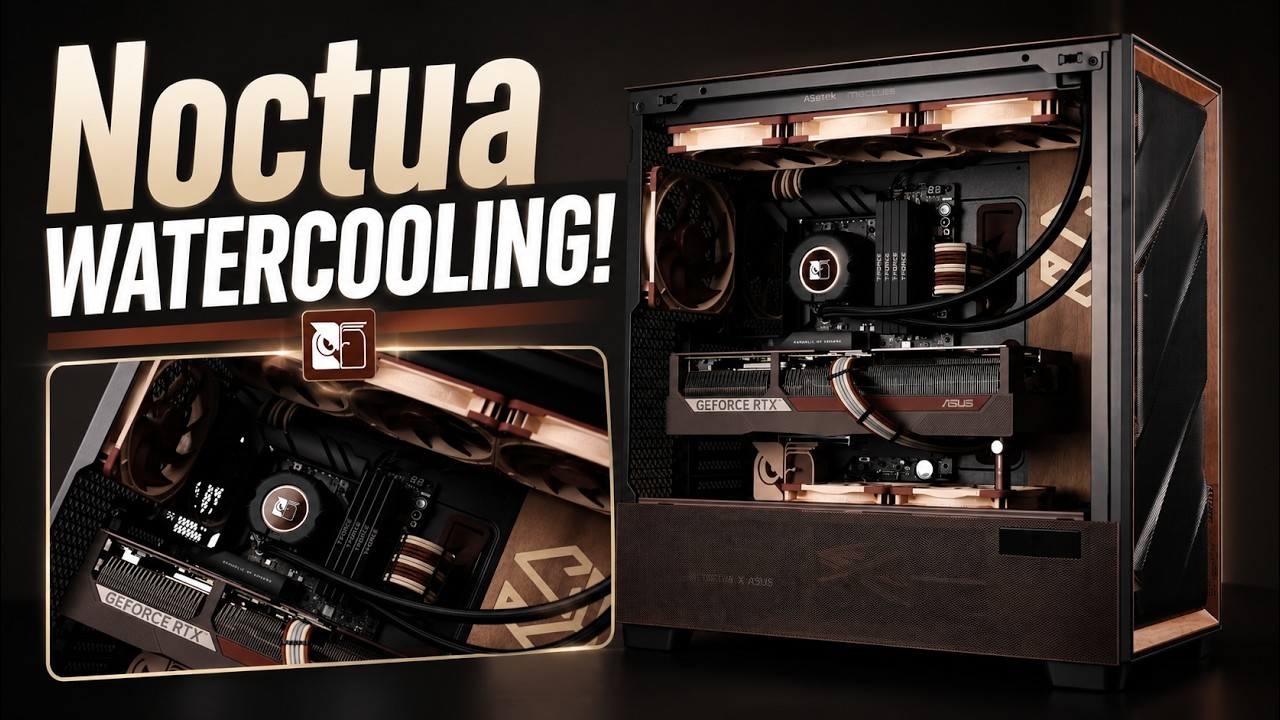 Noctua врывается в мир AIO: NL-LC1 &mdash; распаковка, первый взгляд и технические подробности!