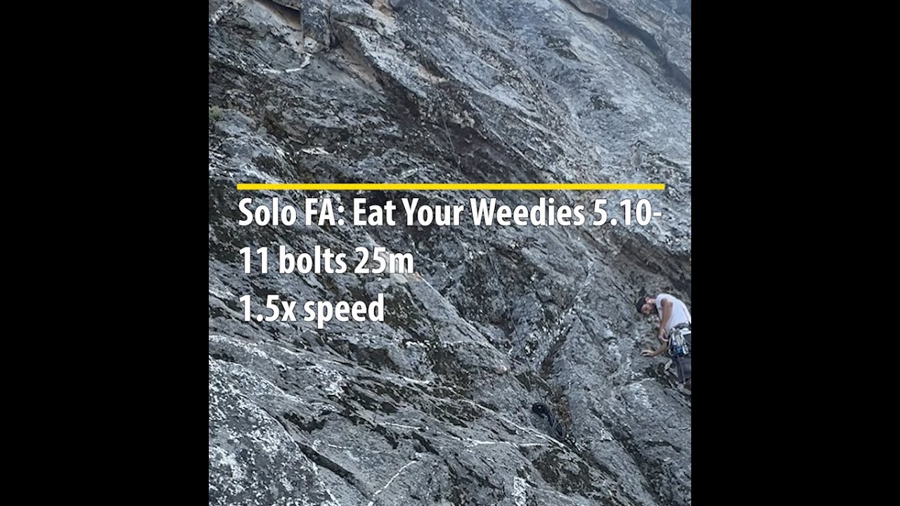 Lead Rope Solo First Ascent