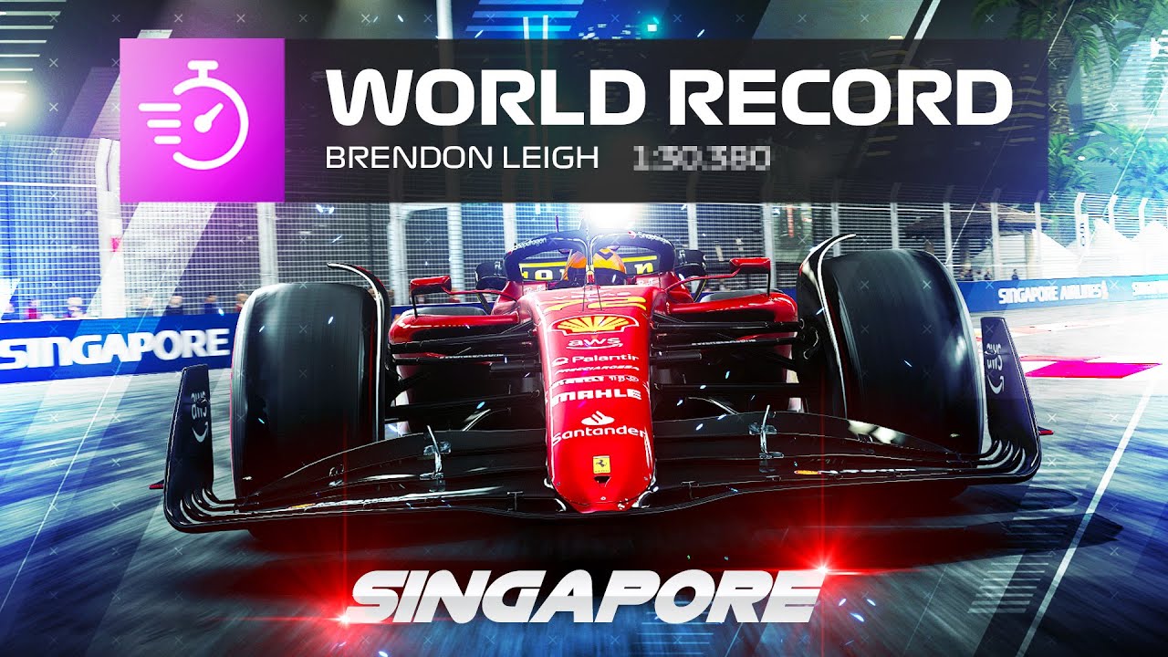 F1 22 - Singapore world record + set up guide