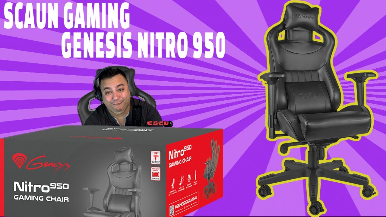 GENESIS Nitro 950 📦💺📦 Scaun de Gaming - [UNBOXING]