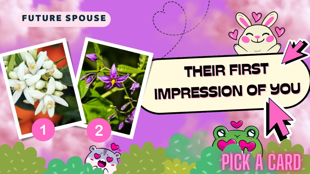 Pick a Card💖 First Meeting and First Impression of Your Future Spouse💖Their Thoughts +Emotions❤️❤🌷