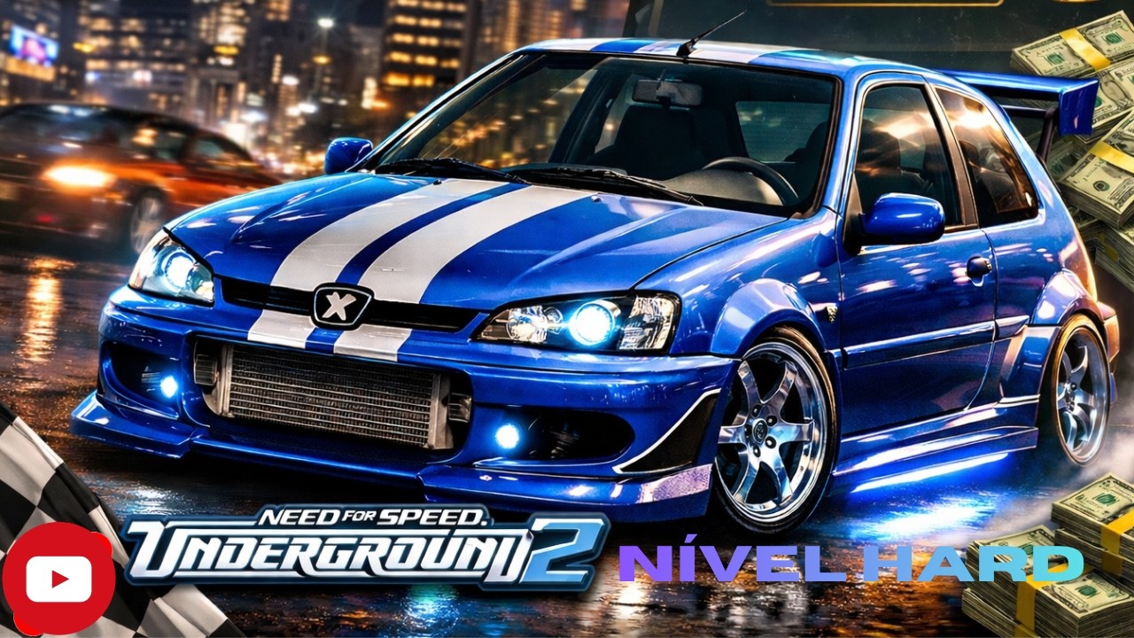 Jogando Pela Primeira Vez- Need For Speed UNDERGROUND 2 #needforspeed #needforspeedunderground2