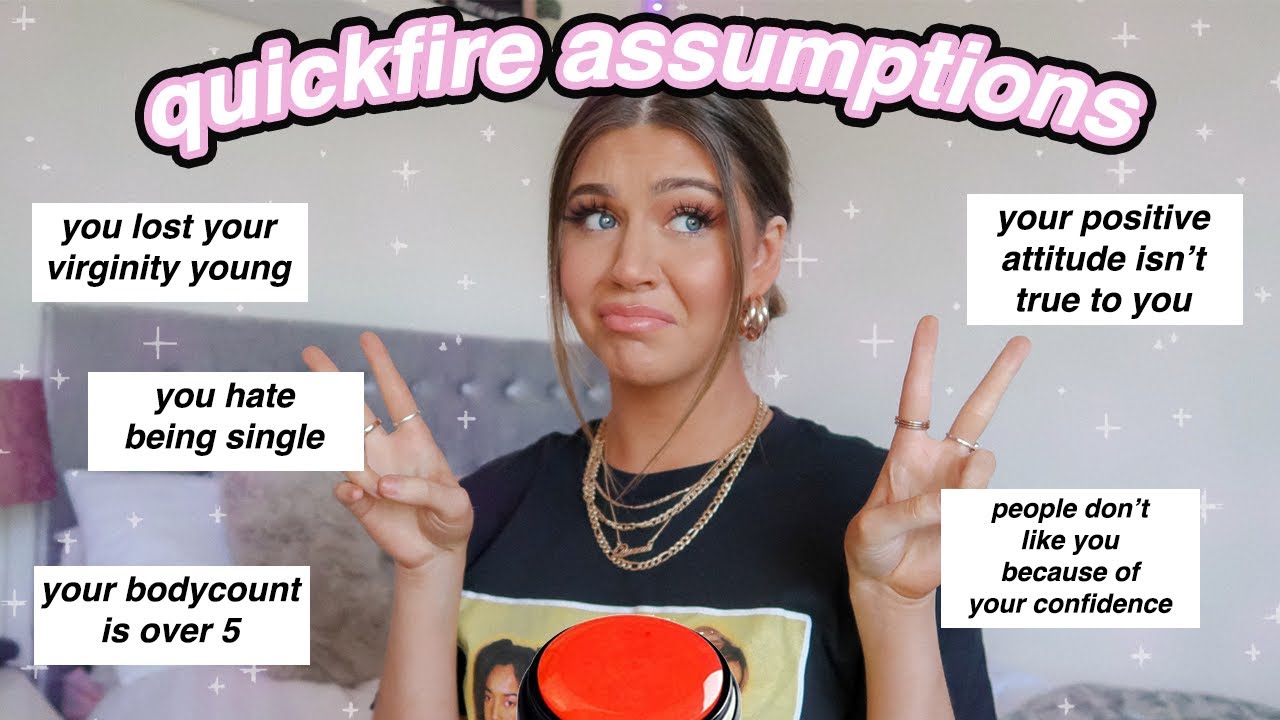 Quickfire Assumptions *i have to answer* | MOLLERINA