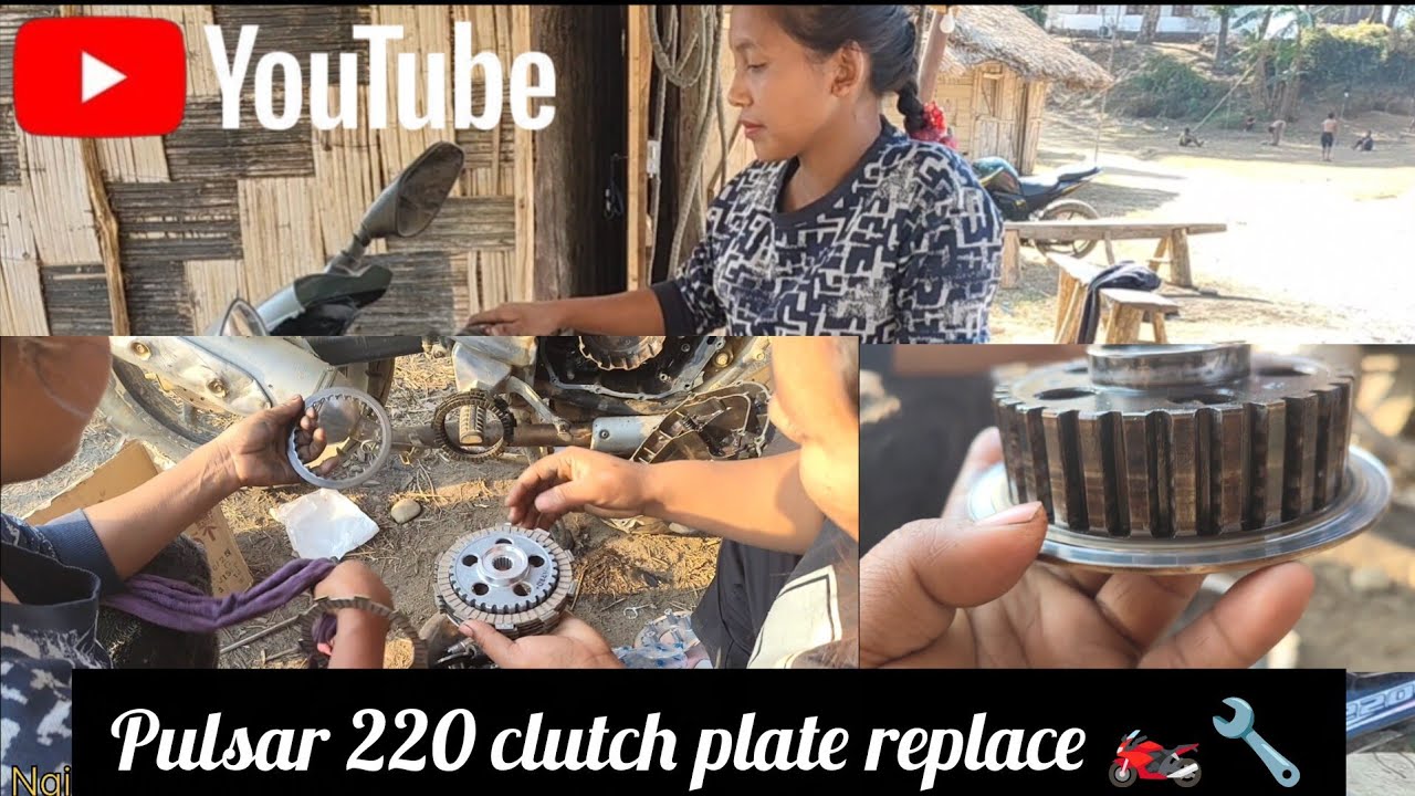 Pulsar 220 clutch plate replace || 🏍️