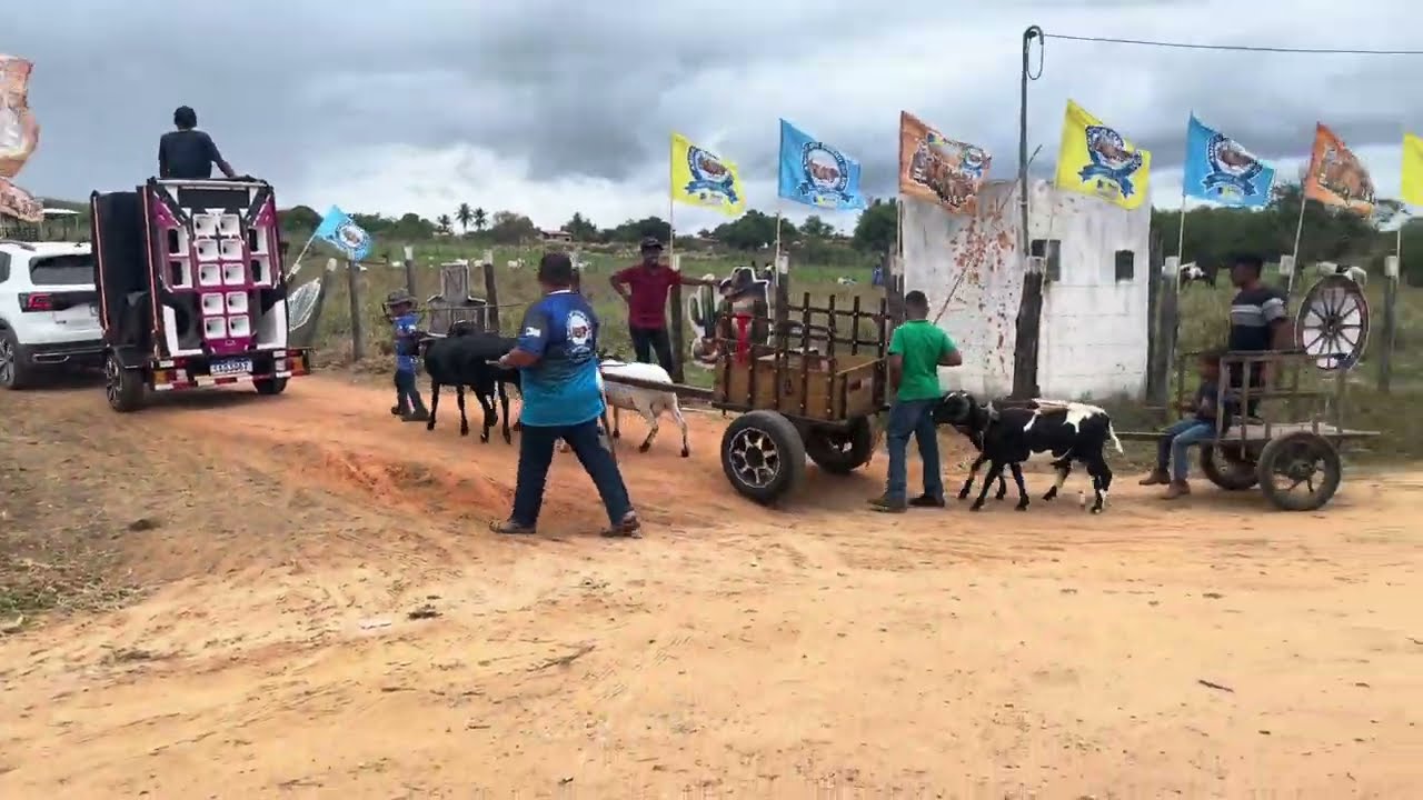 #parte6 Percurso Do 2° Encontro De Carreiros, Da Chácara Carro De Boi, Igaci/AL