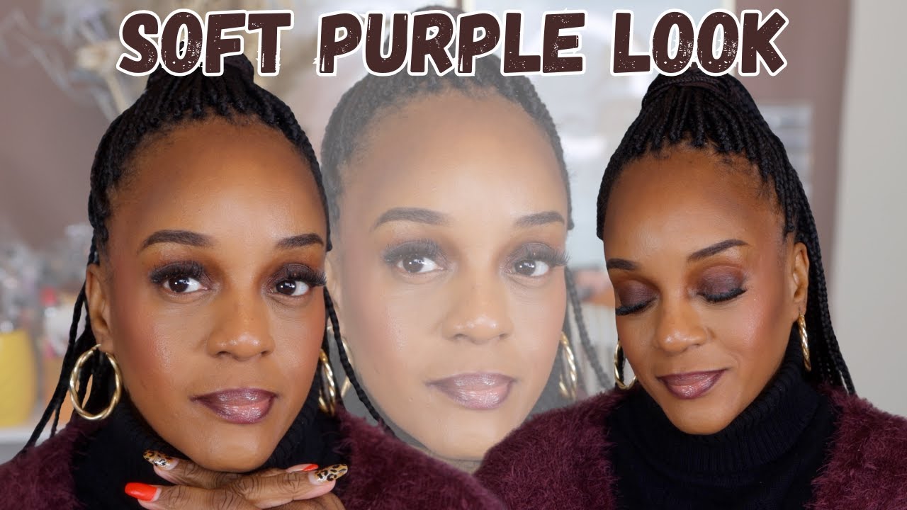 COLORFUL MONDAY SOFT SMOKEY PURPLE EYELOOK