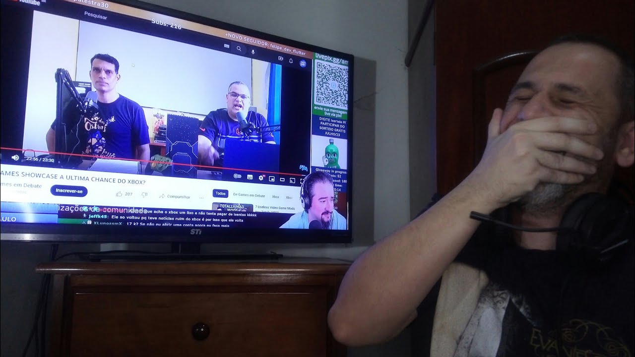 AMX pistola perde a linha total com Games em Debate kkkkkk