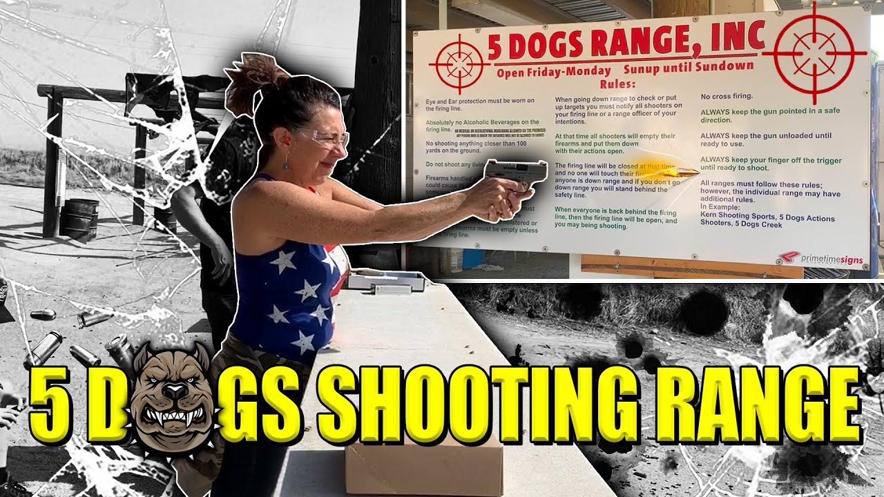 Living In Bakersfield, California | A Visit Up To Five Dogs Shooting Range