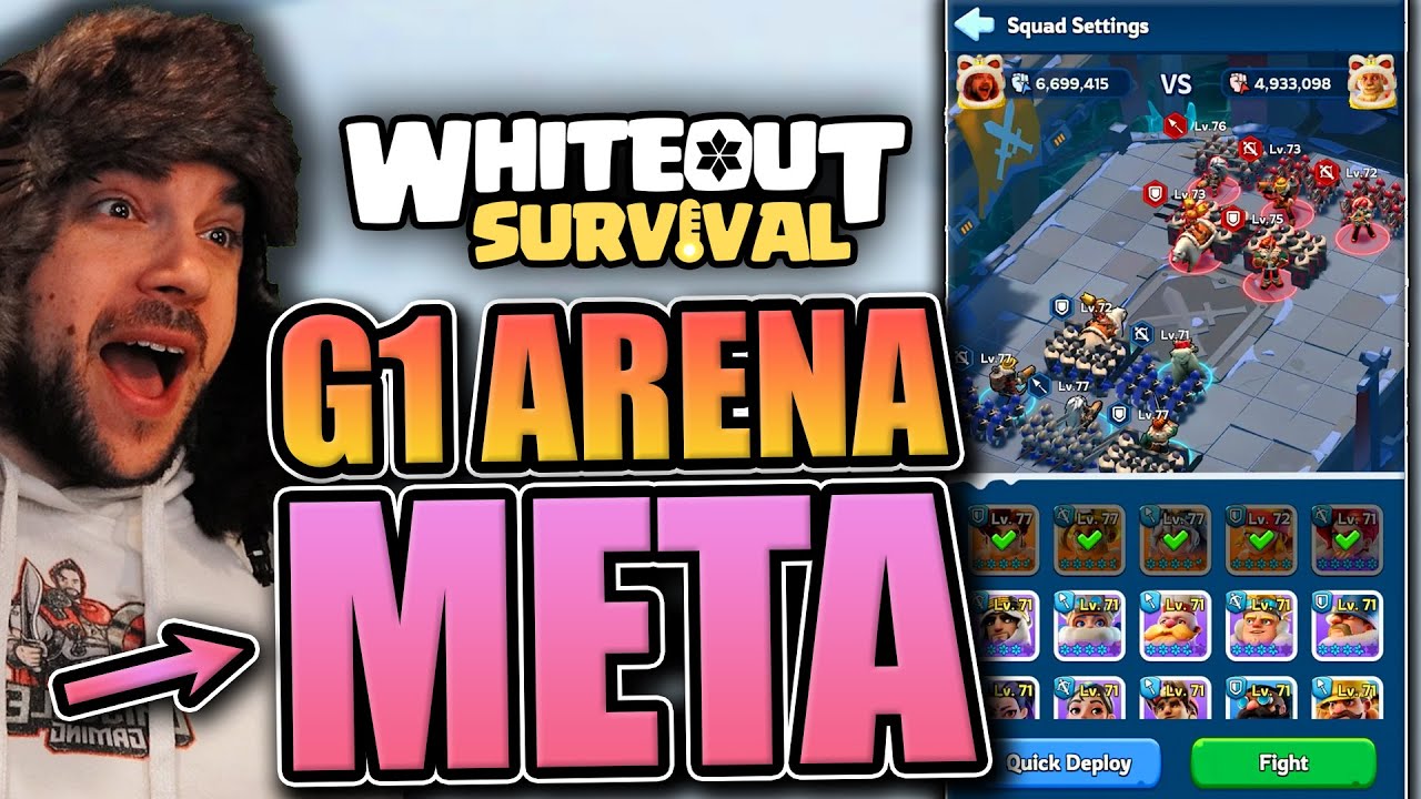 New Player Arena META [Generation 1 Heroes Tips & Tricks] Whiteout Survival