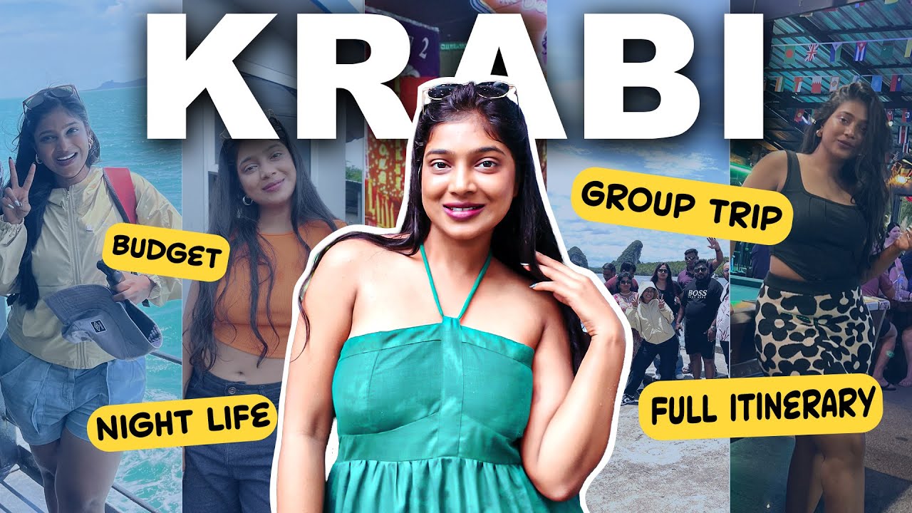 Krabi Beaches 🏝️ Beautiful Koh Samui ♥️ Thailand Night Life,Itinerary & more 🇹🇭