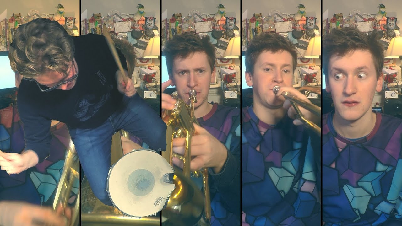 Walk the Moon - Shut Up and Dance Brass Quintet Arrangement (and drums!) with sheet music