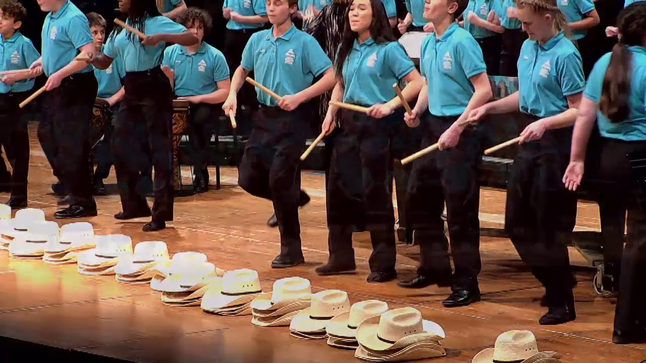 Bhombela, arr. Will Skaff, ed. Melissa Keylock, performed by the Casper Children's Chorale.