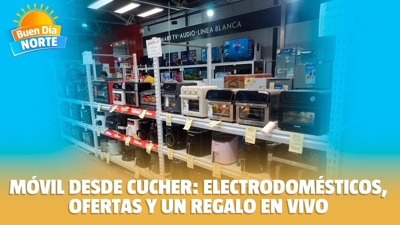 🛒 Móvil desde Cucher: electrodomésticos, ofertas y un regalo en vivo