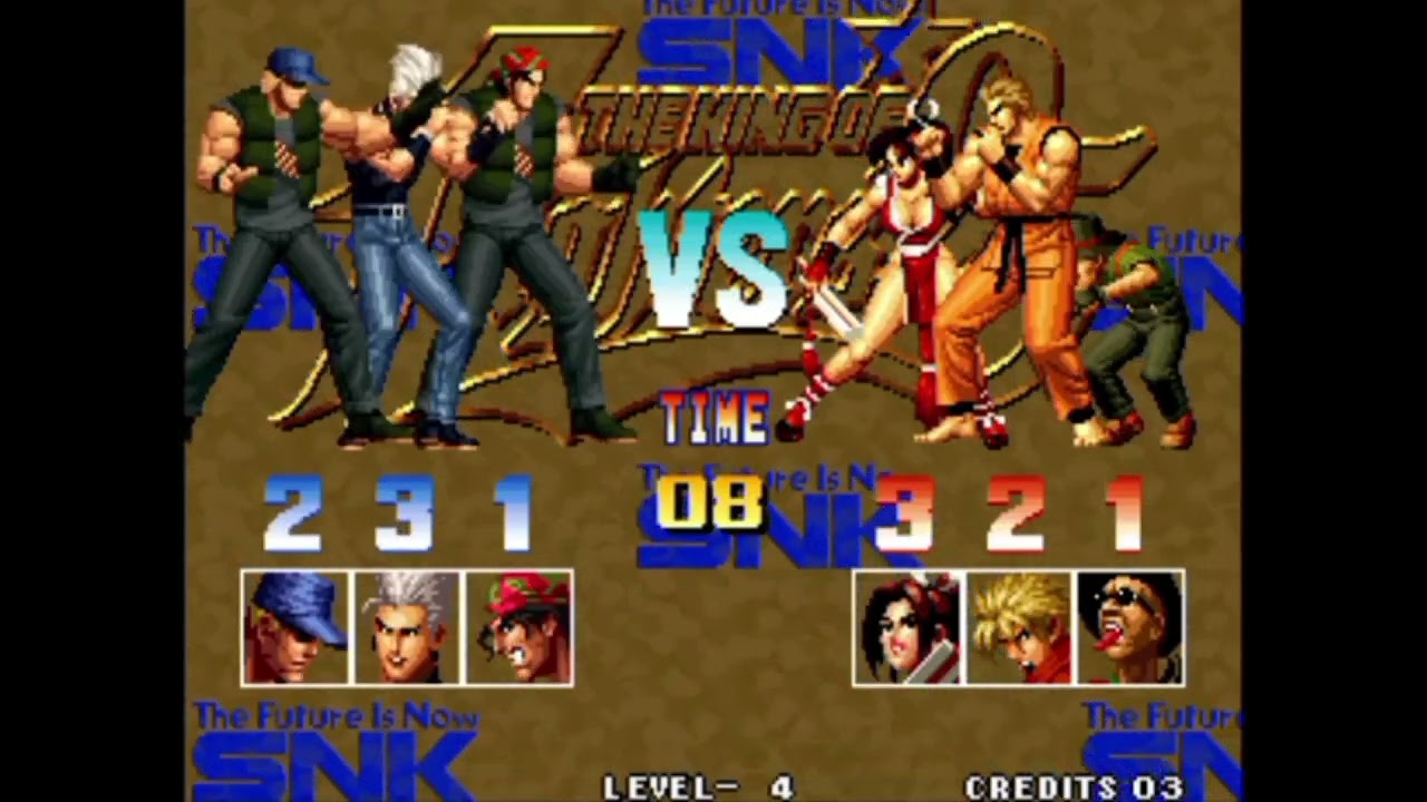 King Of Fighter 95 CLARK BENIMARU RALF 