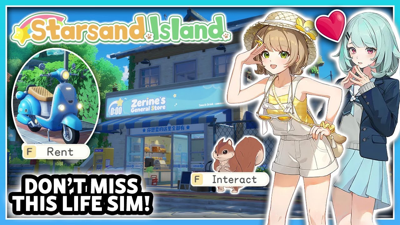 HOW DID I NOT KNOW ABOUT THIS AMAZING LIFE SIM?! Starsand Island (Demo)