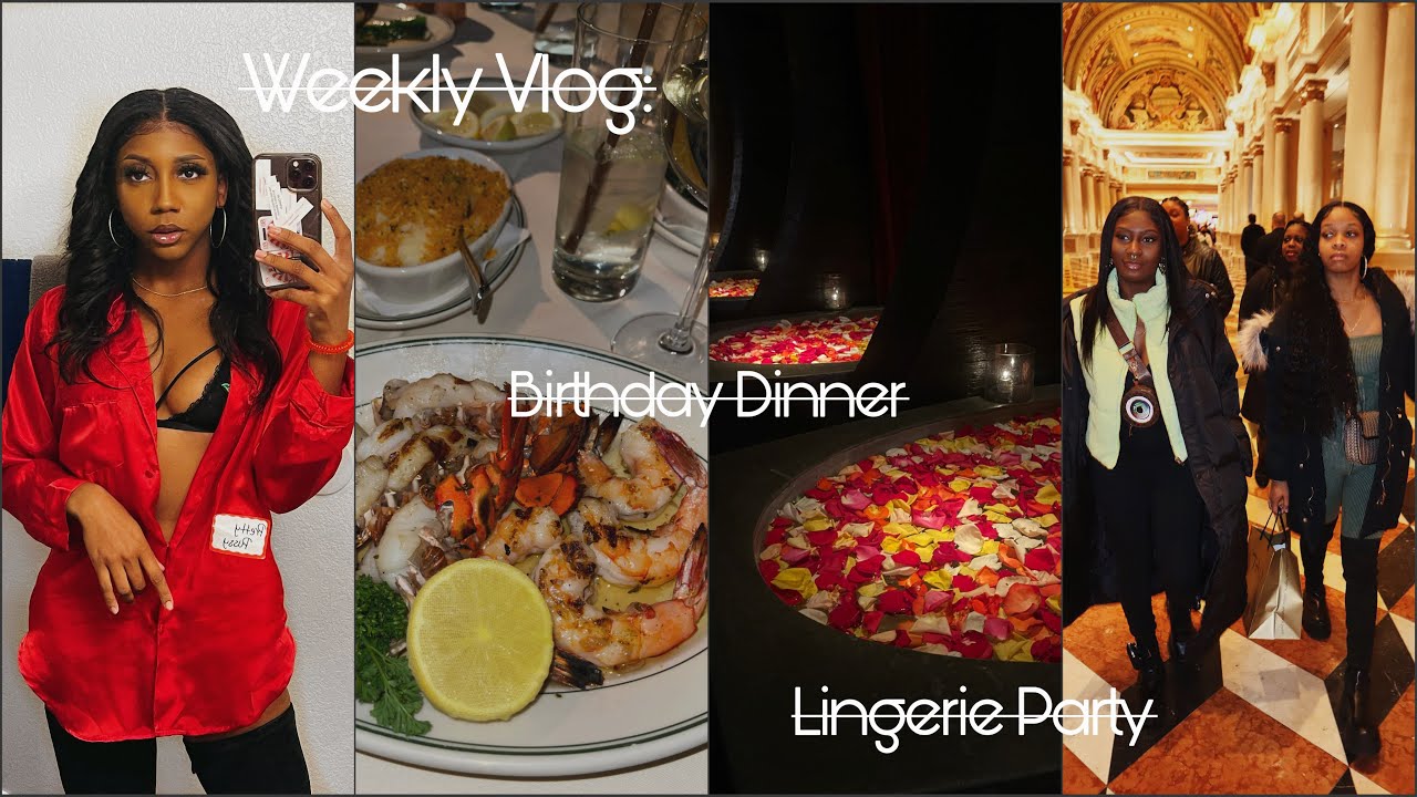 Vlog: Lingerie Party | Birthday Trip