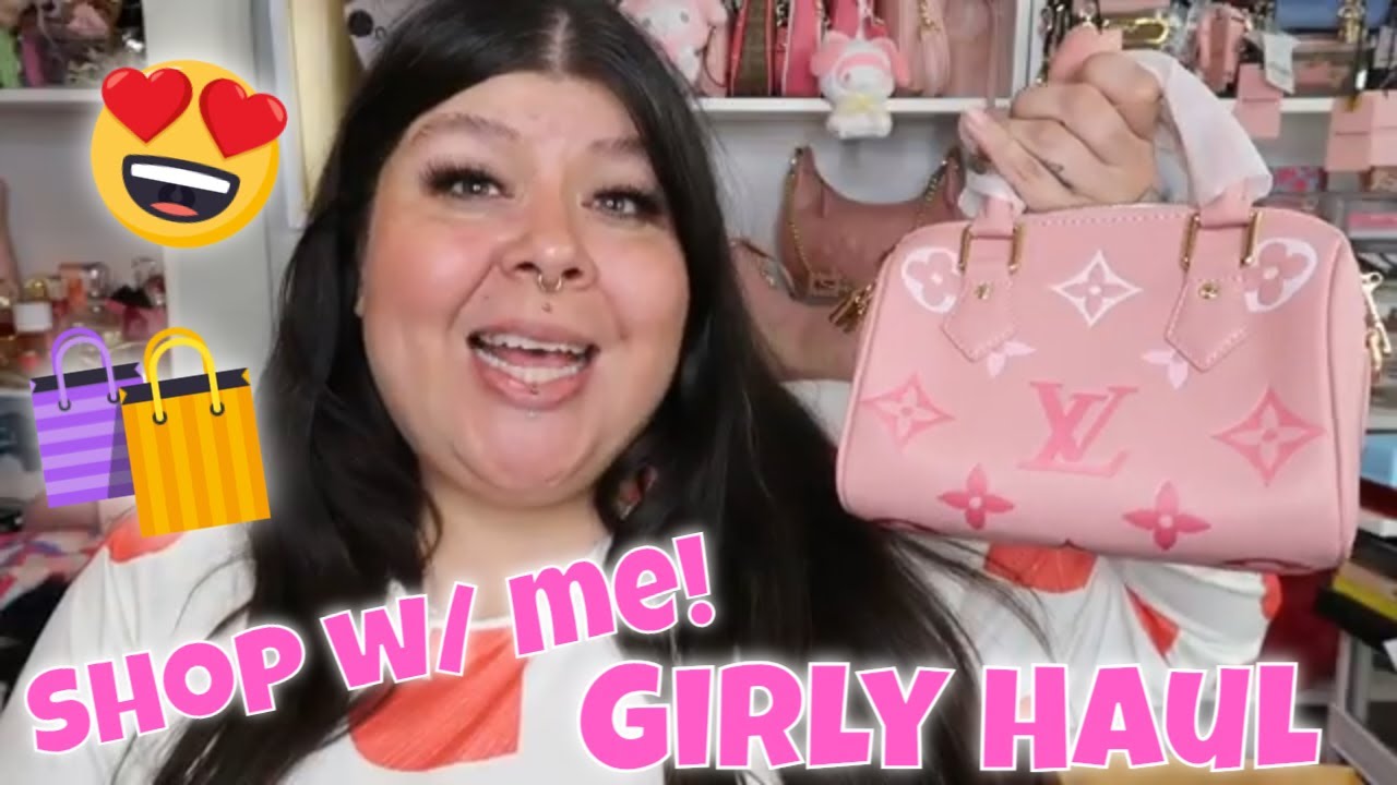 Коллекция дизайнерских сумок в подарок + девичьи покупки #girlyhaul #juicycouturebags #shopwithme