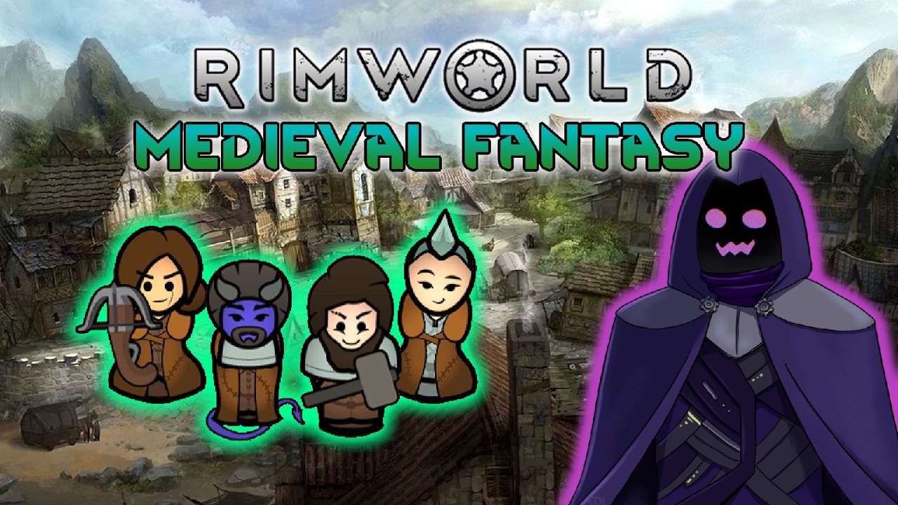 RIMWORLD [Medieval Fantasy] - Building a proper Village!