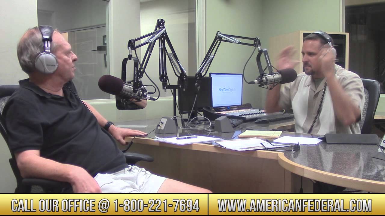 Carl Ladas of American federal with Cory Frampton of World Numismatics