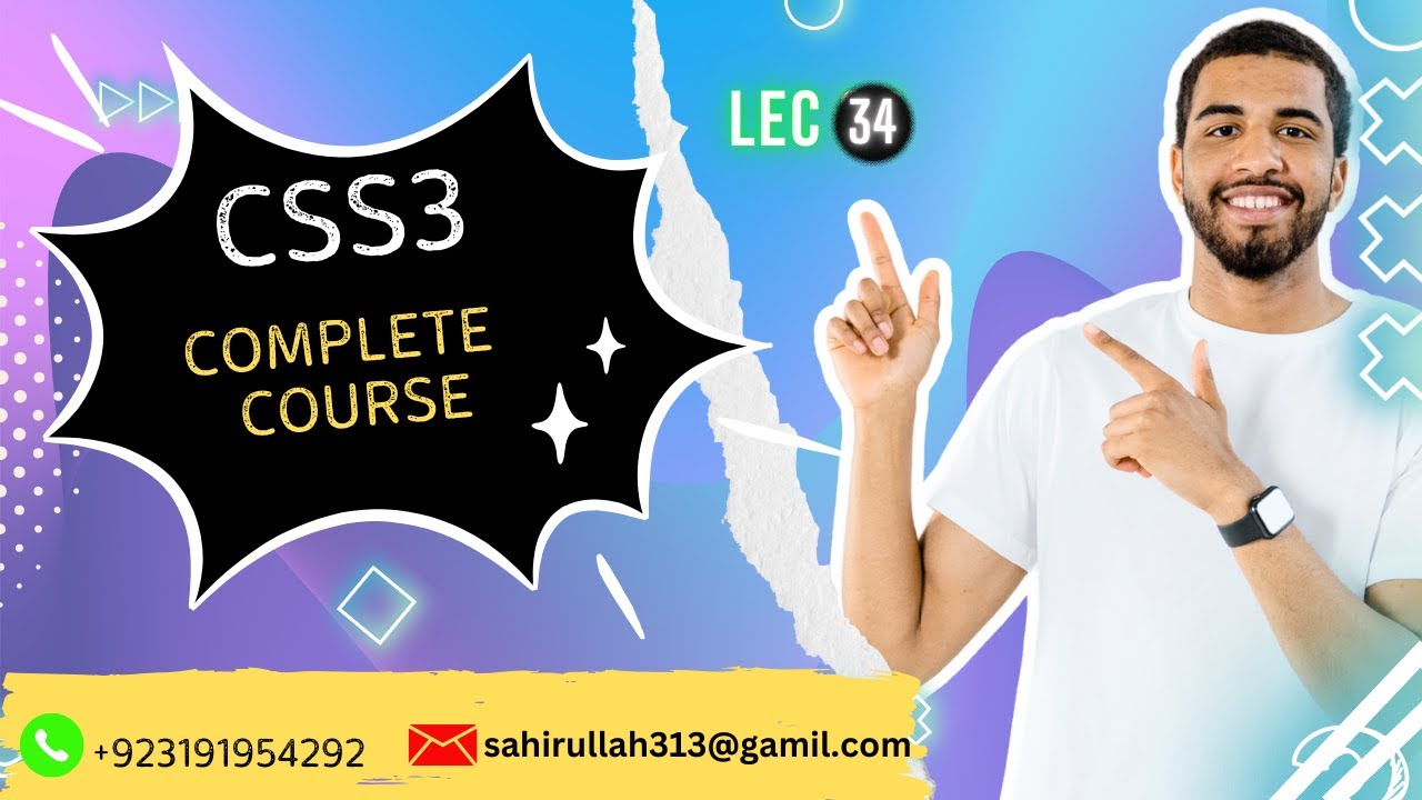 📘 Lec 34 | CSS Cursor Property Explained | pointer, grab, cell, help & more | Skill’s Journey