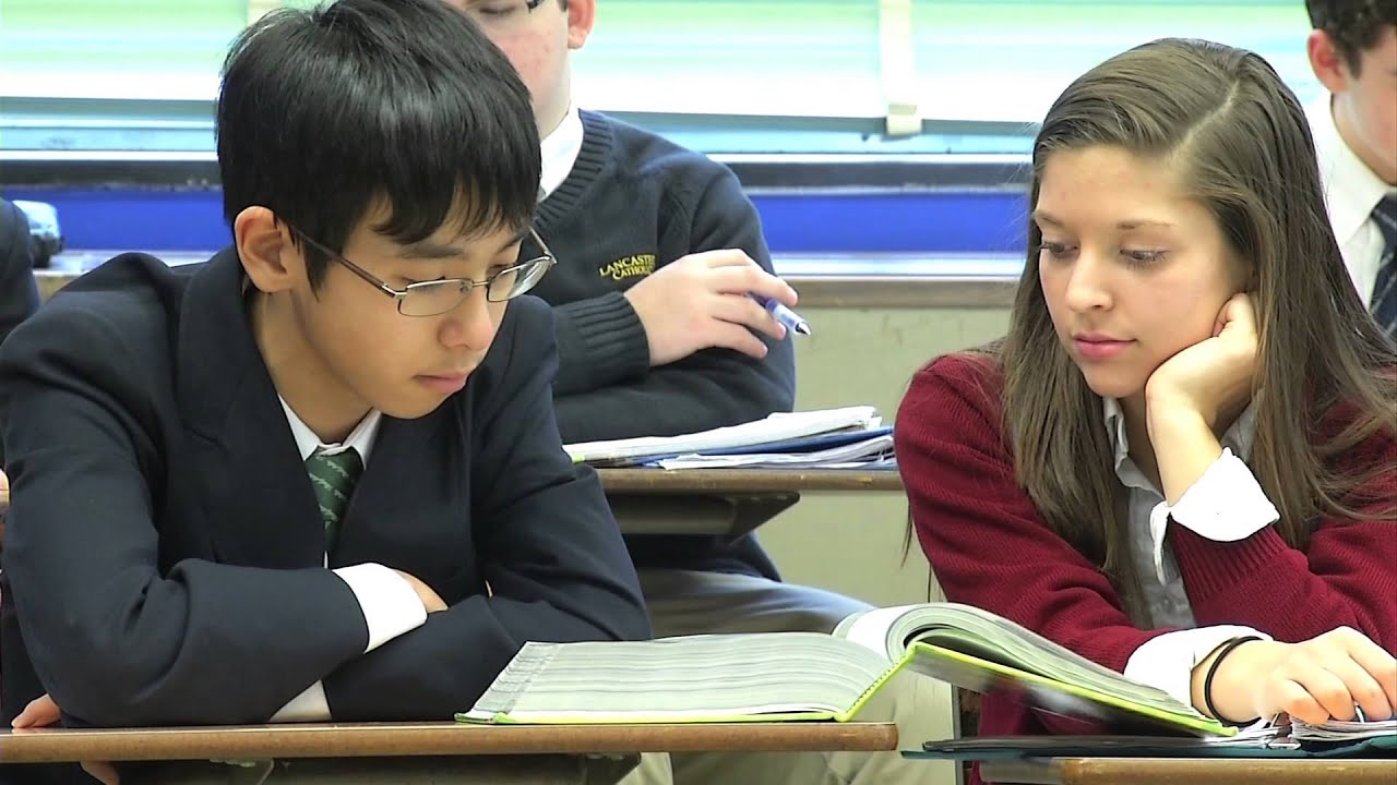 Japanese Exchange Students at Lancaster Catholic