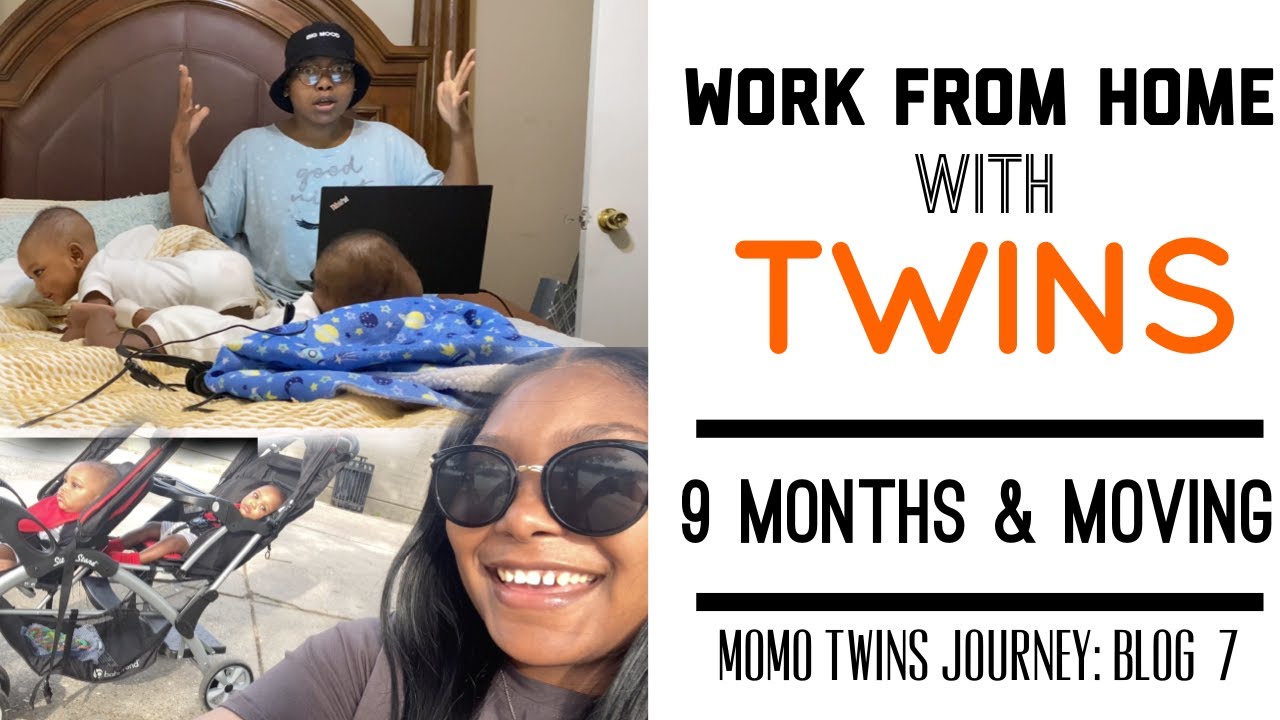 We're Back: Full Work Day At Home With Twins Vlog