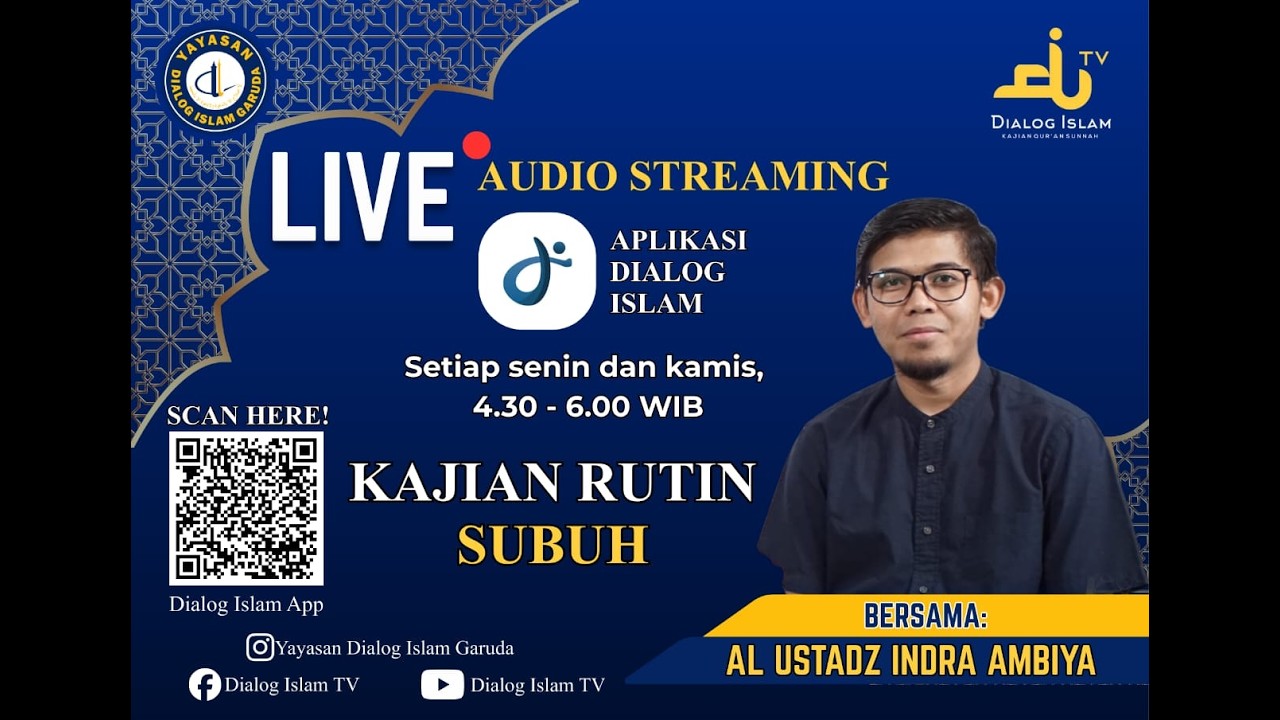 Kajian Subuh - Al Ustadz Indra Ambiya