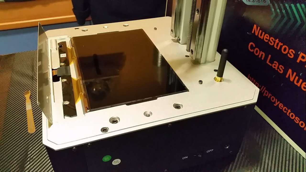 Anycubic Mono X, cambio de pantalla y Protección