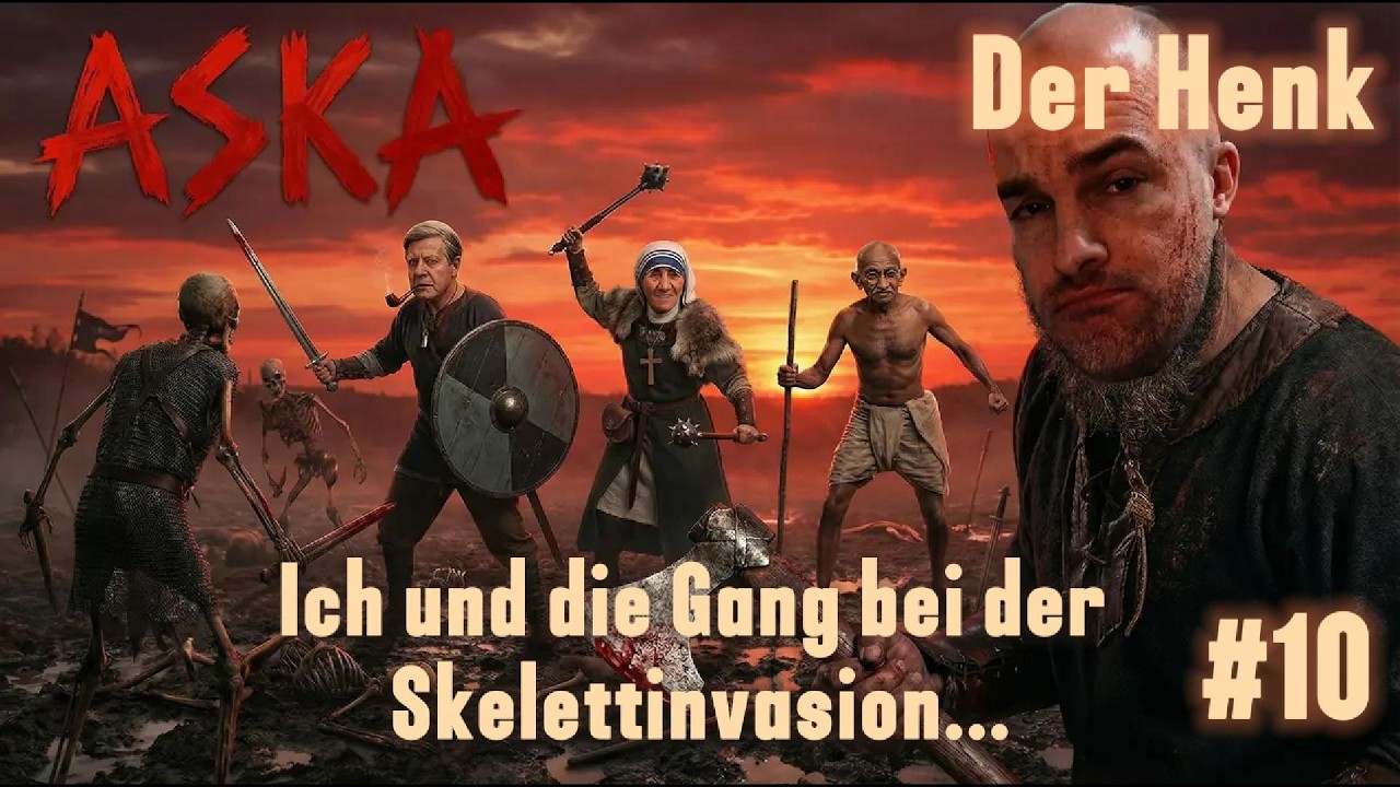 Aska Lets Play Staffel 2 Folge 10 Wir verhauen Skelette mit der Miliz.