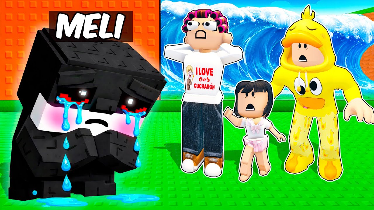 FINGÍ SER BRAINROT BEBÉ para TROLLEAR a mis AMIGOS en Tsunami por Brainrots Roblox!!