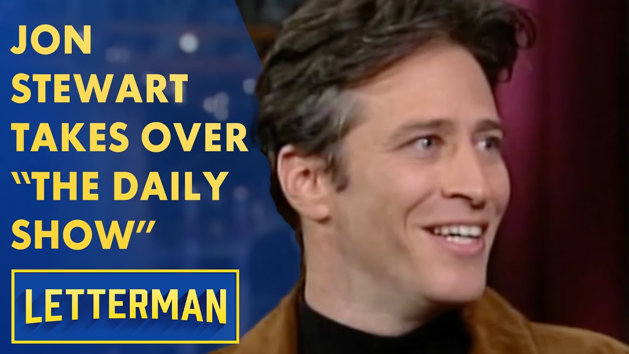 Джон Стюарт рад возглавить «The Daily Show» | Леттерман