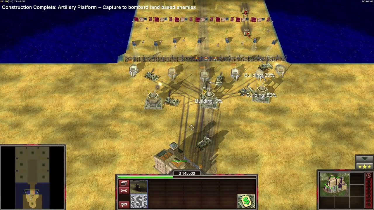 C&C Generals Zero Hour - Gameplay China BOSS vs 7 Random 