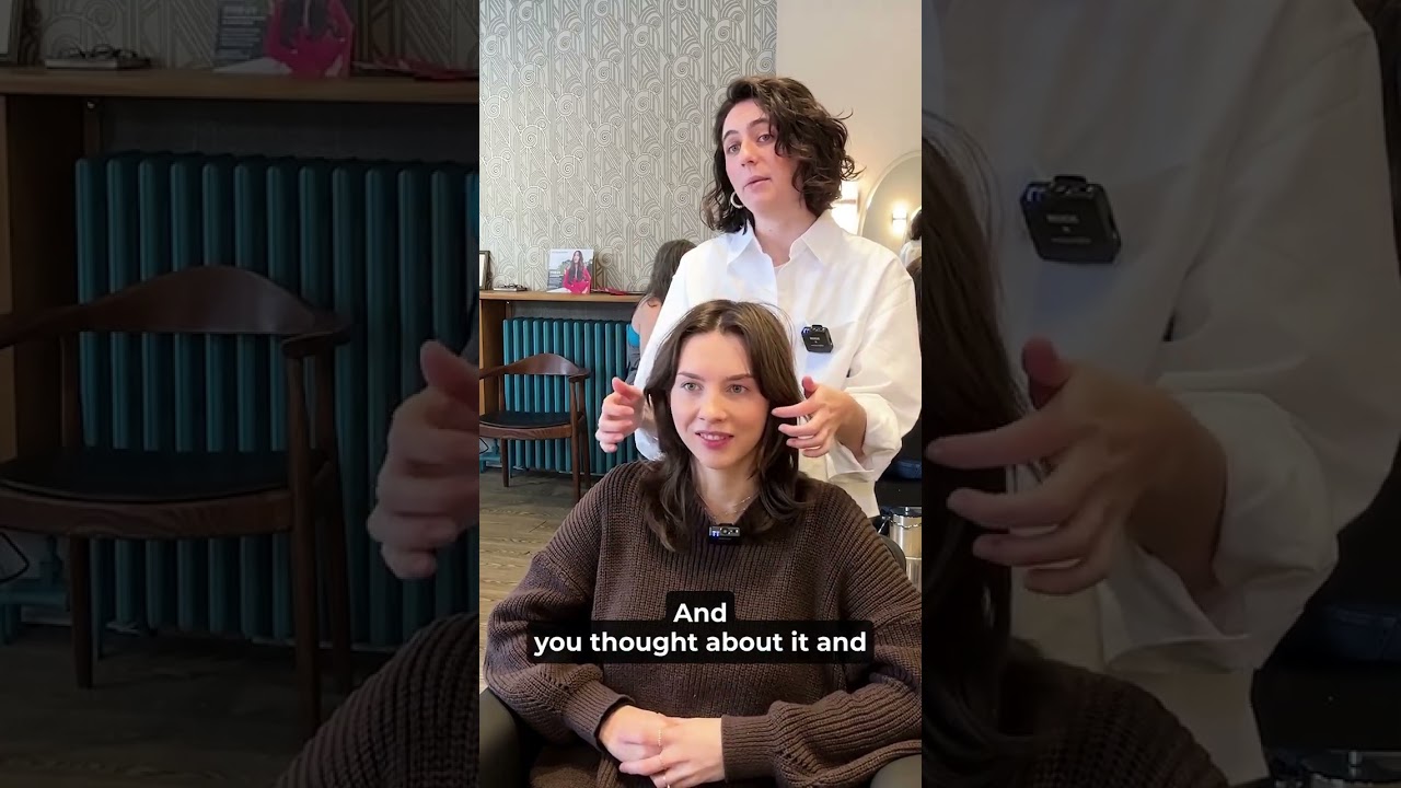 I cut of ALL off her hair! She was SHOCKED