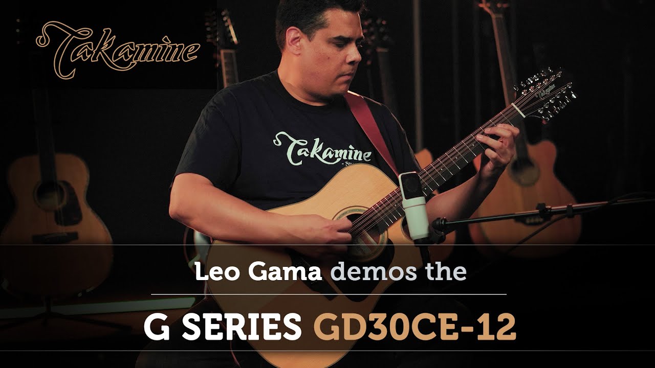 Takamine Guitars | G Series GD30CE-12 Demo | Leo Gama