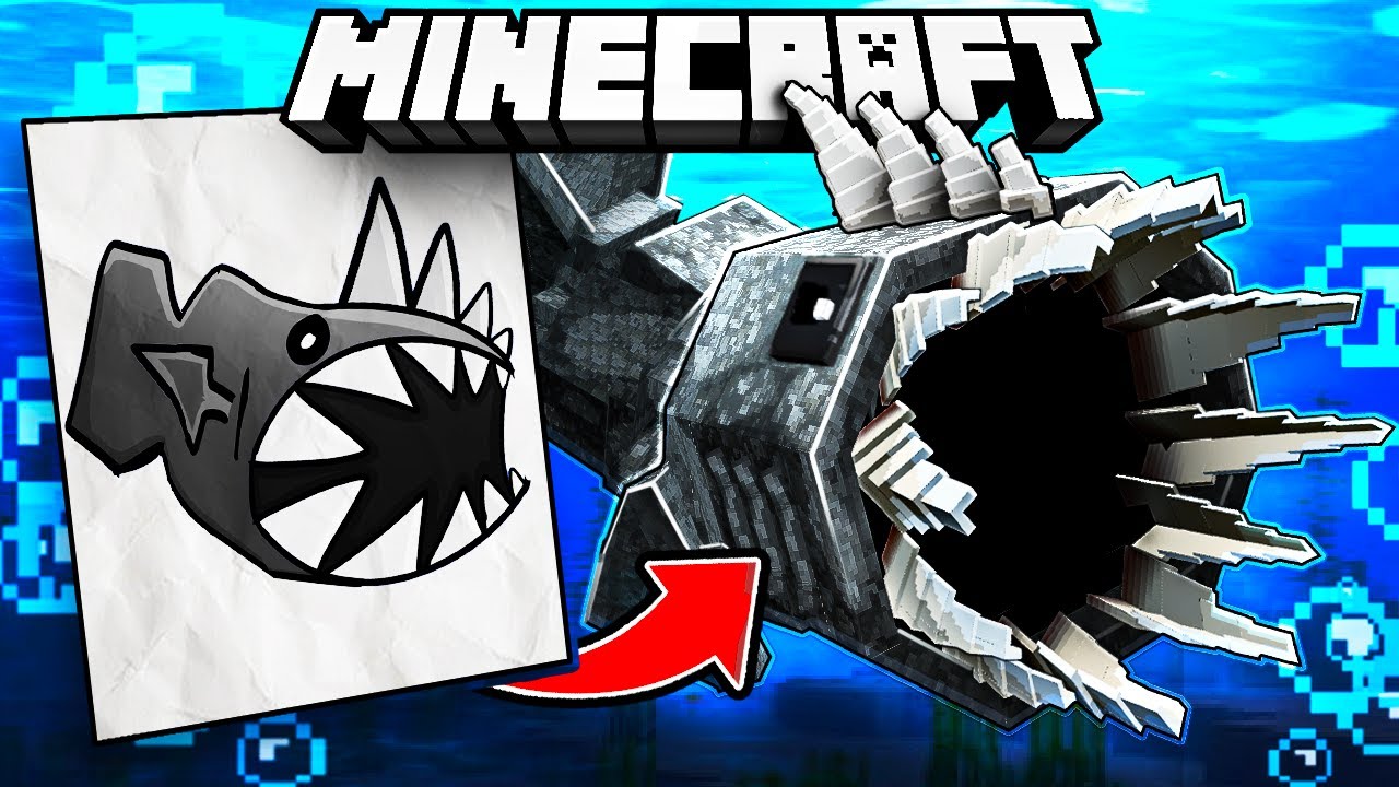 I Turned YOUR Drawings into Minecraft Mobs!
