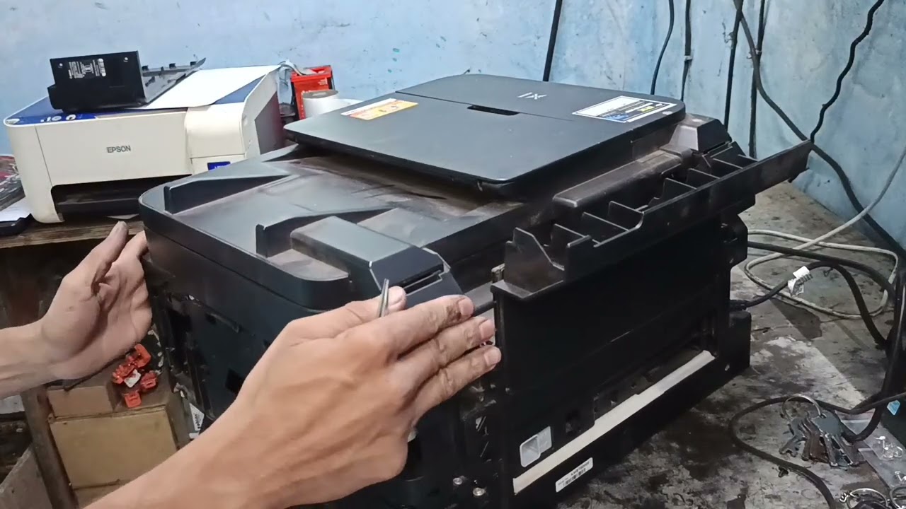 Canon GM4070 support code 1702 and Blank print problem