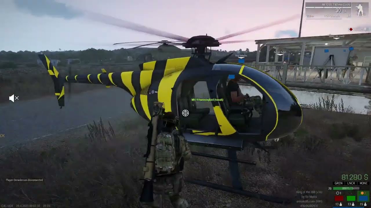 Arma 3 KOTH Code4Gaming Session 1 (Vanilla)