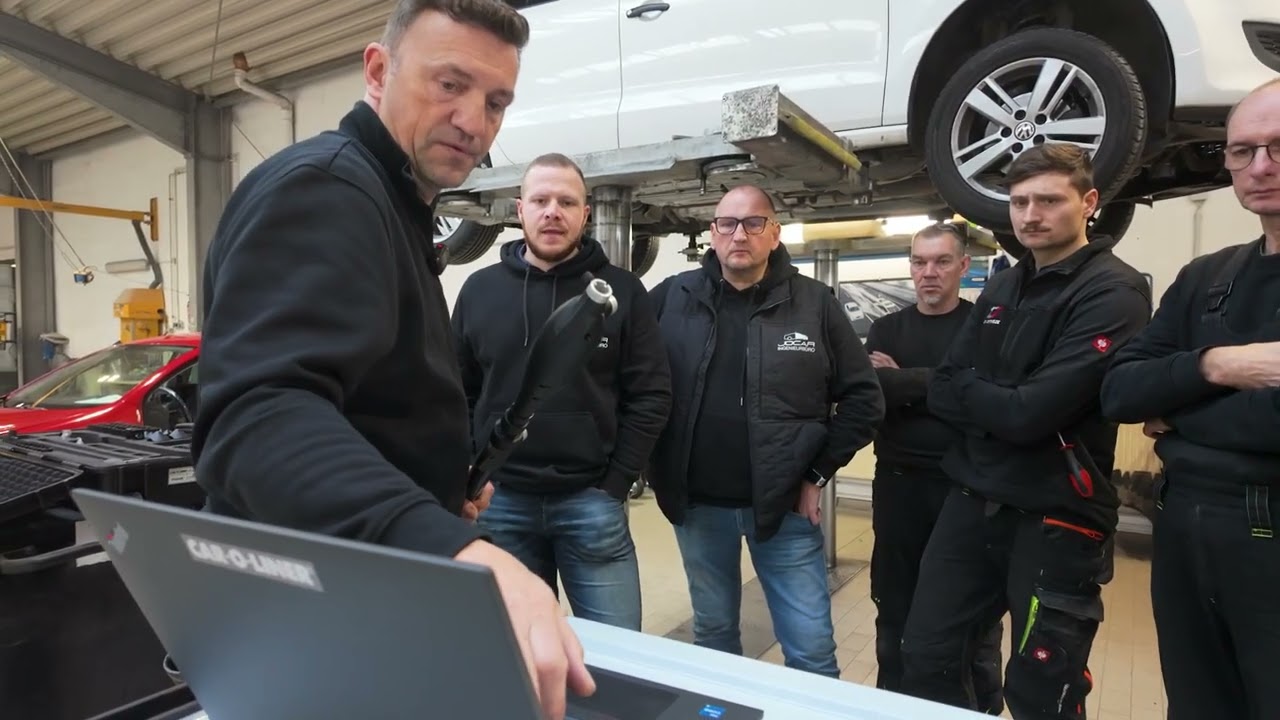 JoCar Pr&uuml;fstelle Wittenberg mobiles 3-D Karosseriemesssystem