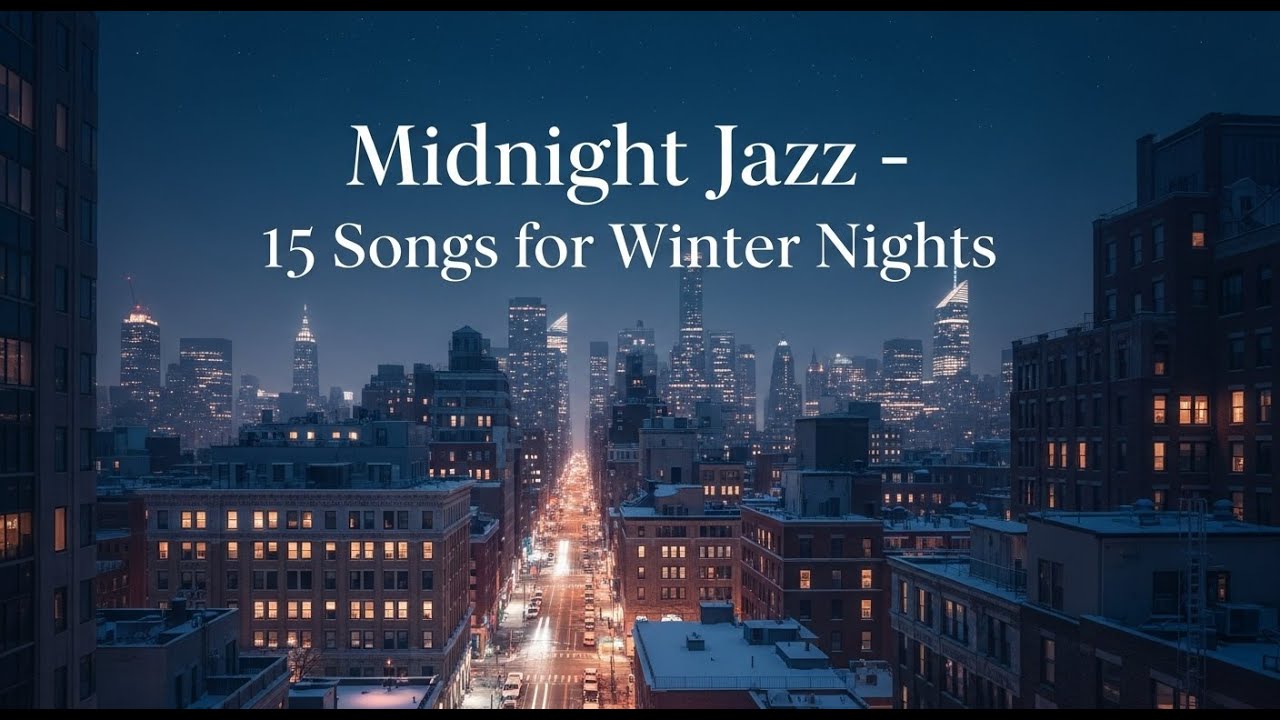 Midnight Jazz Loop | 15 Winter Night Melodies from 1964 Café