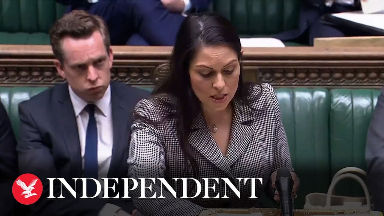 Opposition 'mobs' will not halt Rwanda deportations, says Priti Patel