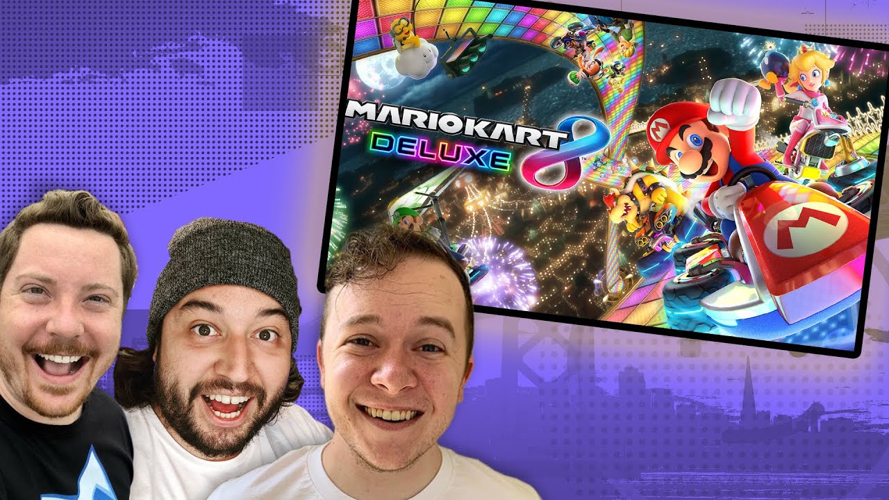 The Kinda Funny Crew Plays Mario Kart!