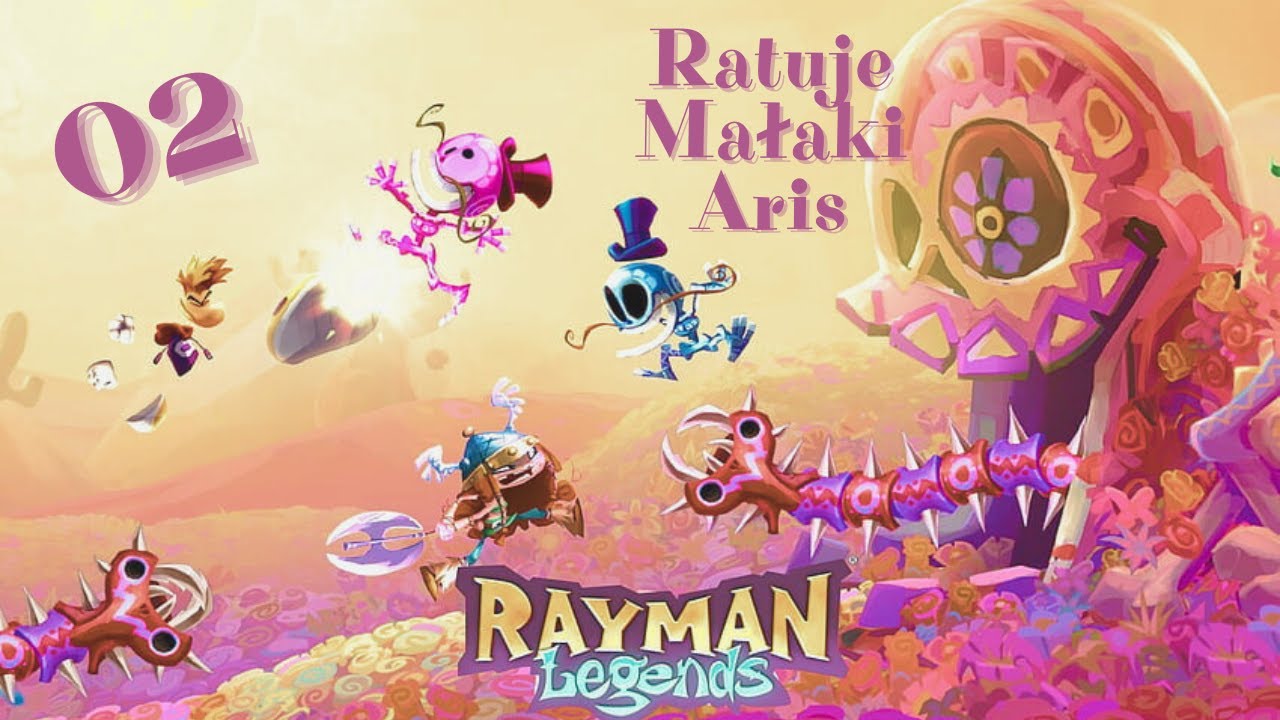 Rayman Legends #2 - Nie lubię tego poziomu!