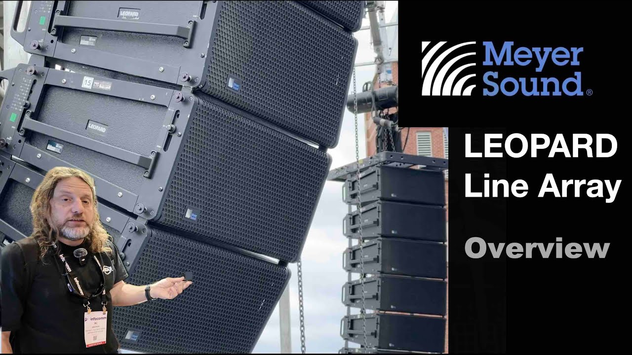 Meyer Sound LEOPARD Line Array - Close Look